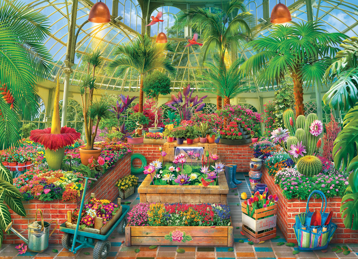 Greenhouse Garden Puzzle at Eurographics