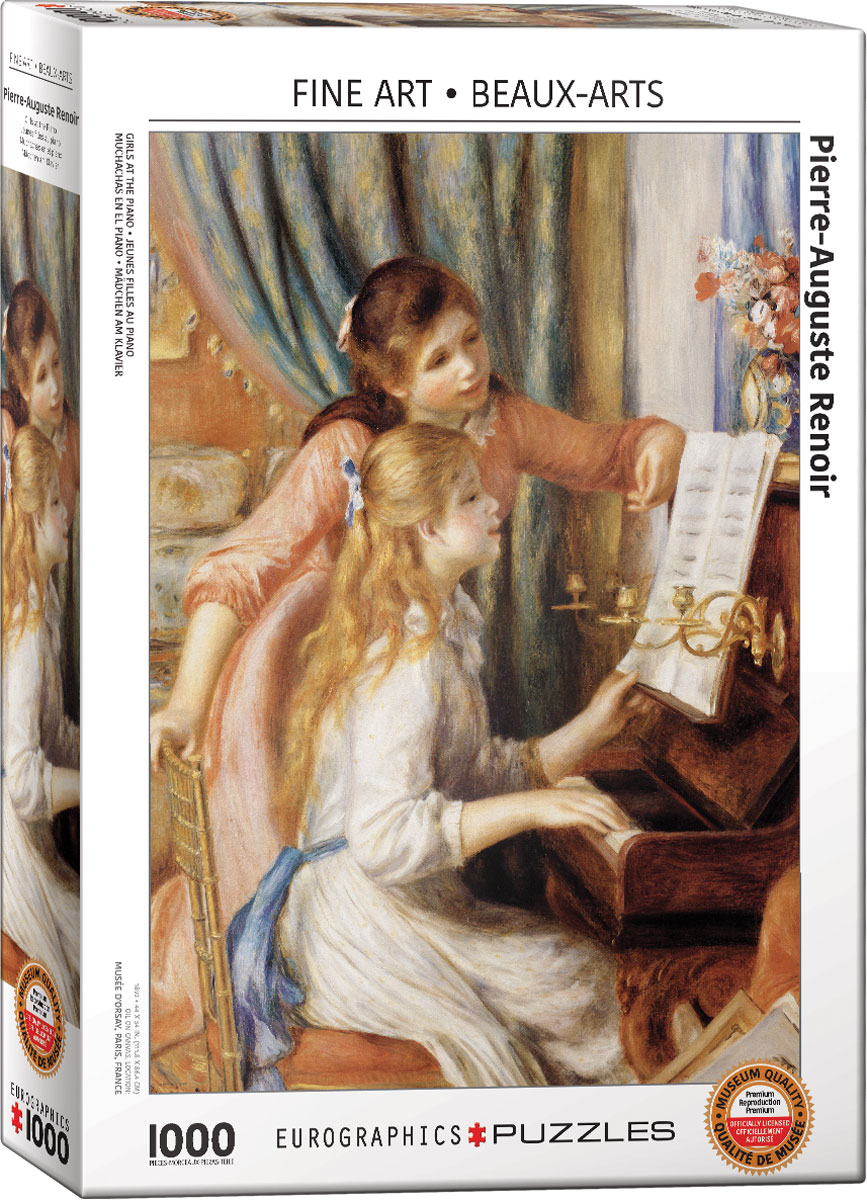 Girls at the Piano, Jigsaw Puzzle at Eurographics