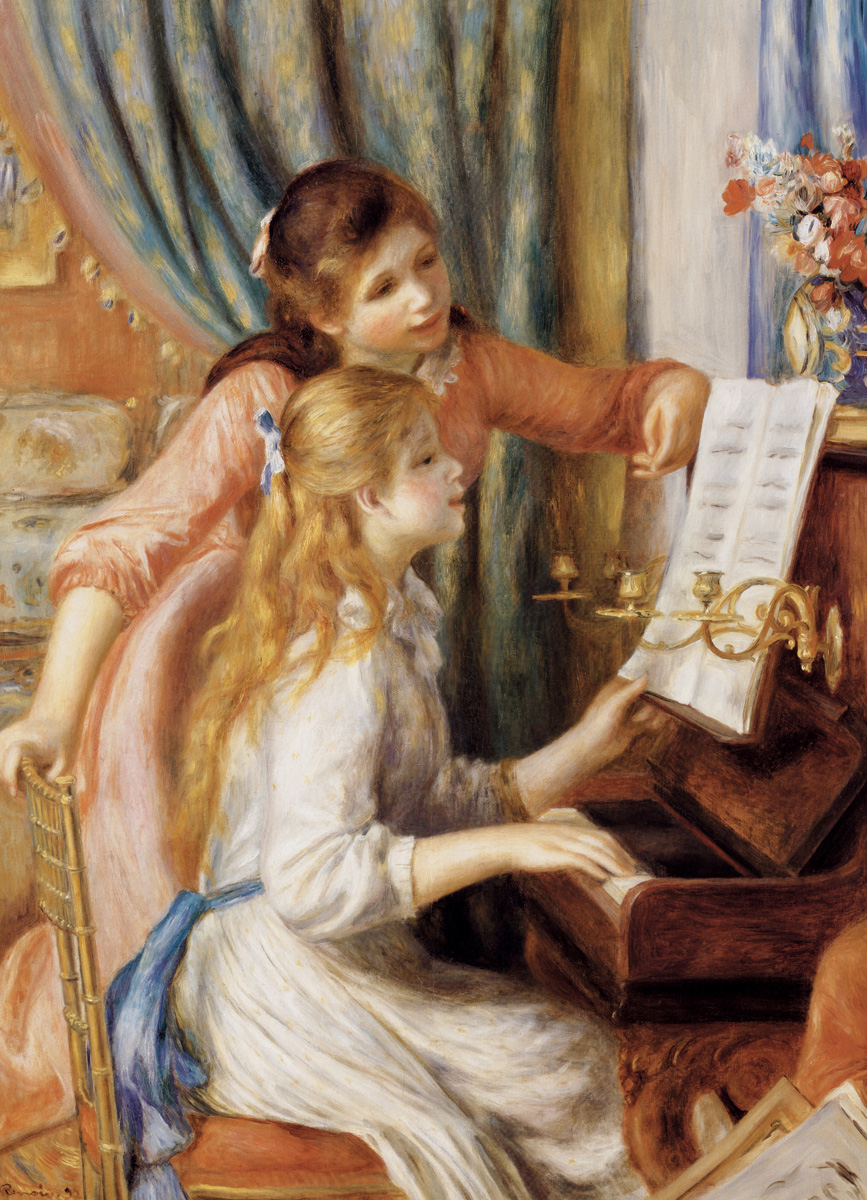 Girls at the Piano, Jigsaw Puzzle at Eurographics