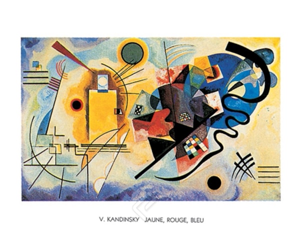 レビュー高評価商品 Blau Rot, Gelb, (1925) Eurographics at コレクション