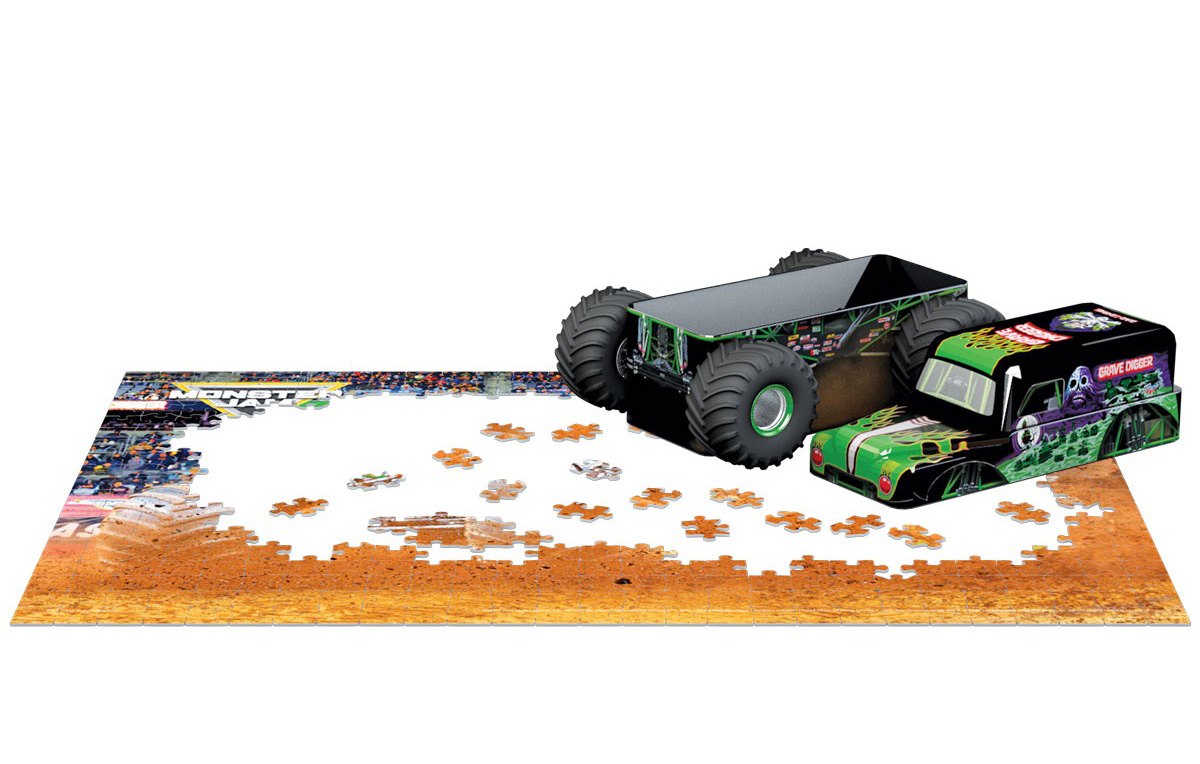Monster Jam - Grave Digger Tin Puzzle at Eurographics