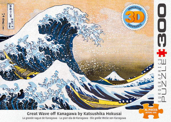 Great Wave off Kanagawa, Jigsaw Puzzle at Eurographics