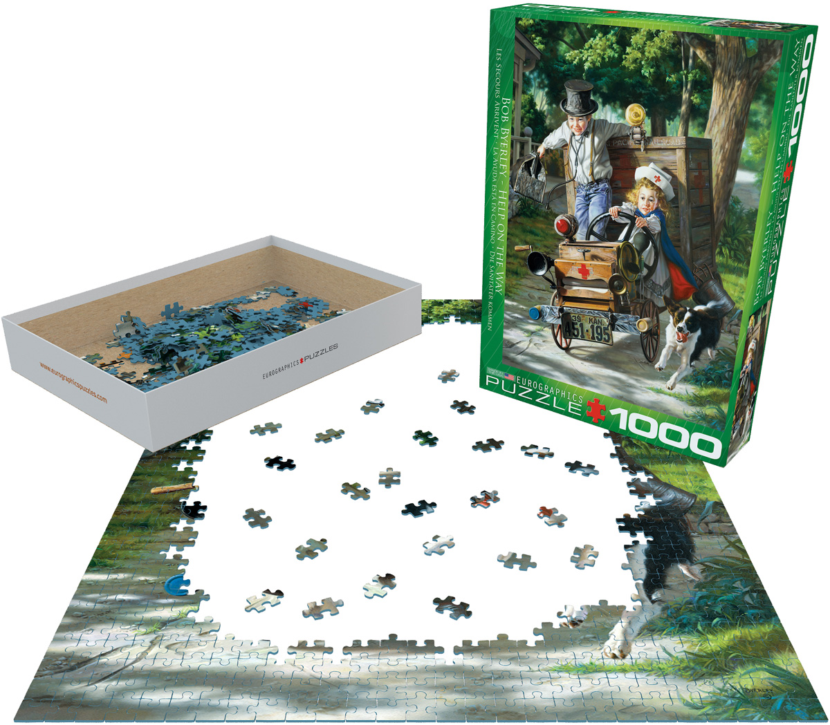 Eurographics Puzzle „Help On The Way“ – 1000 Teile Voller Abenteuer Und Kindheitserinnerungen