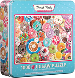 Eurographics 8051-5641 Cast of Colors Tin Puzzel, Divers, 48 x 68 cm