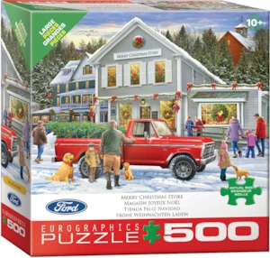 Puzzle EUROGRAPHICS: Puzzle de 550 piezas Ford Mustag Shelby Gt500