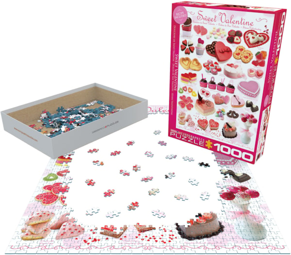 Sweet Valentine's, Jigsaw Puzzle at Eurographics