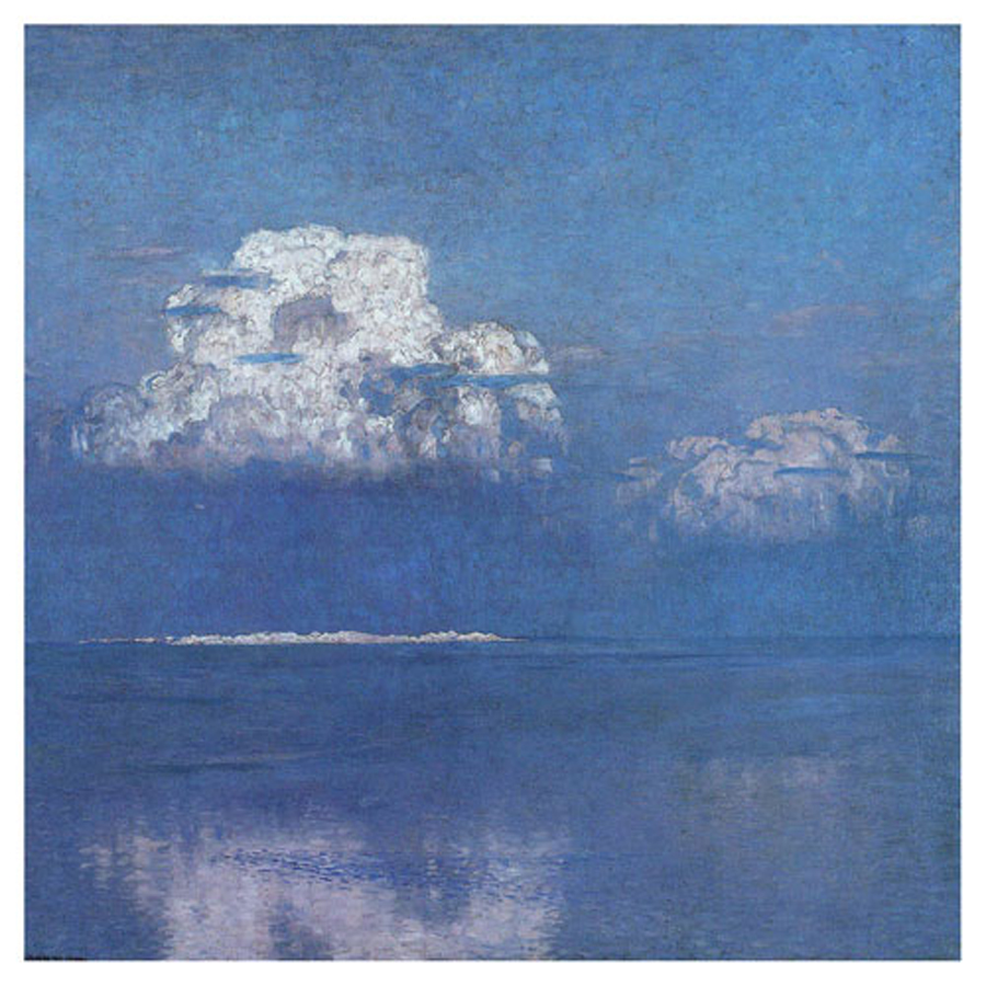 A Calm Sea Near The Dunes Of Lyste Canvas By Eugen Bracht