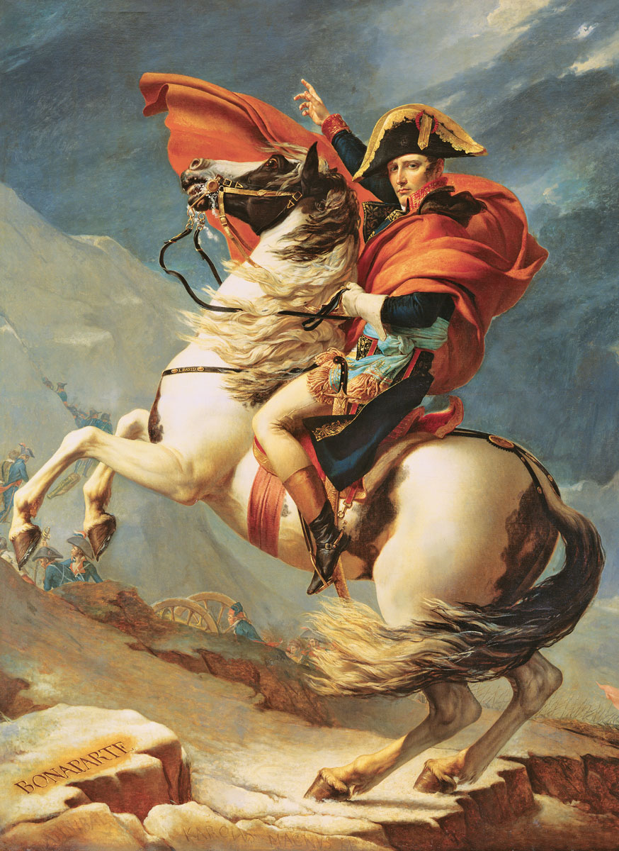 Napoleon Crossing the Alps, Jigsaw Puzzle at Eurographics