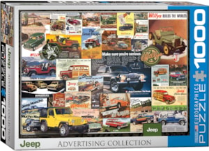 American Cars of the 1950's, 1000 Pieces, Eurographics