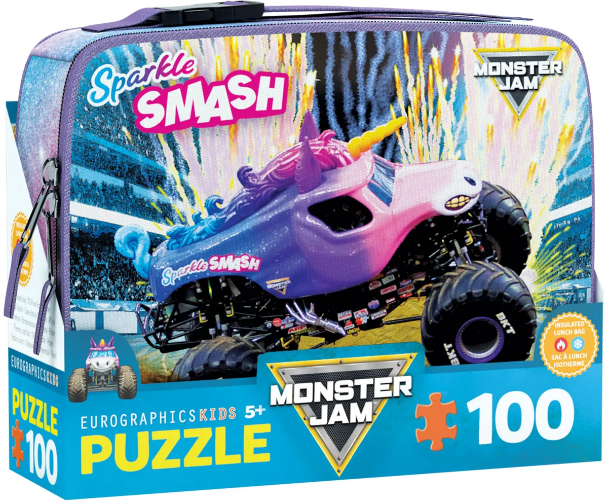シナモロール　パクパクモンスター Sparkle Smash Monster Jam Lunch Bag Puzzle at Eurographics