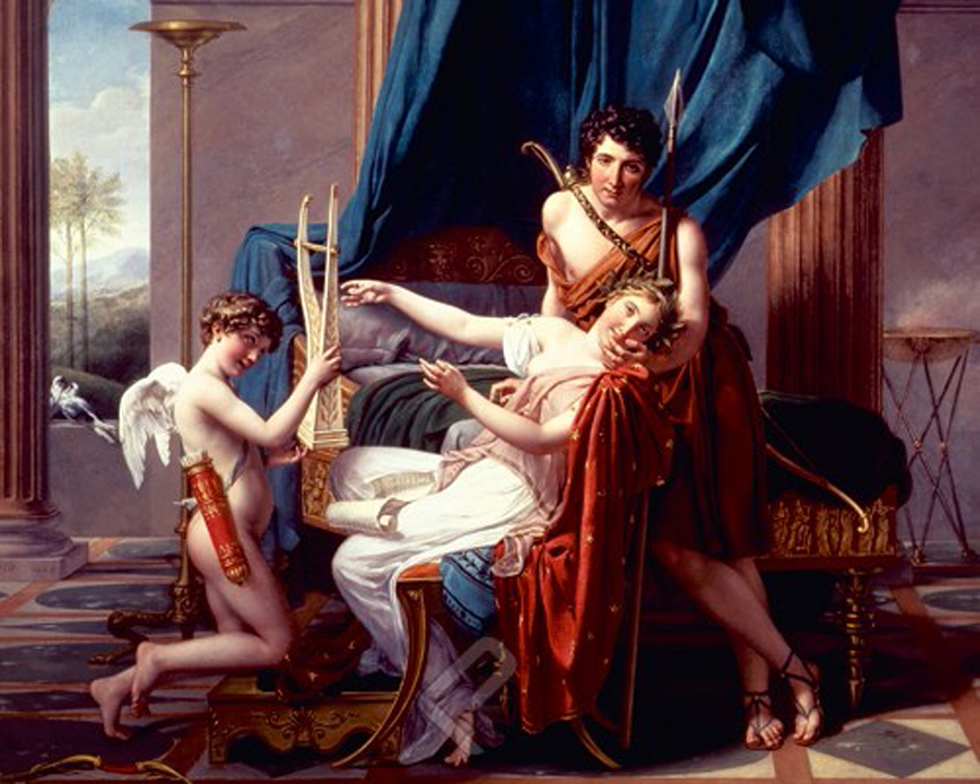 洋書 CAMPASPE, SAPPHO AND PHAO Sappho and Phaon by DAVID, Jacques-Louis