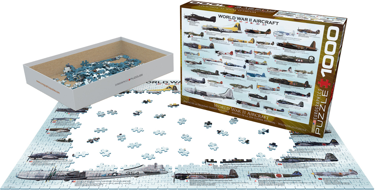 WWII Aircraft Jigsaw Puzzles at Eurographics