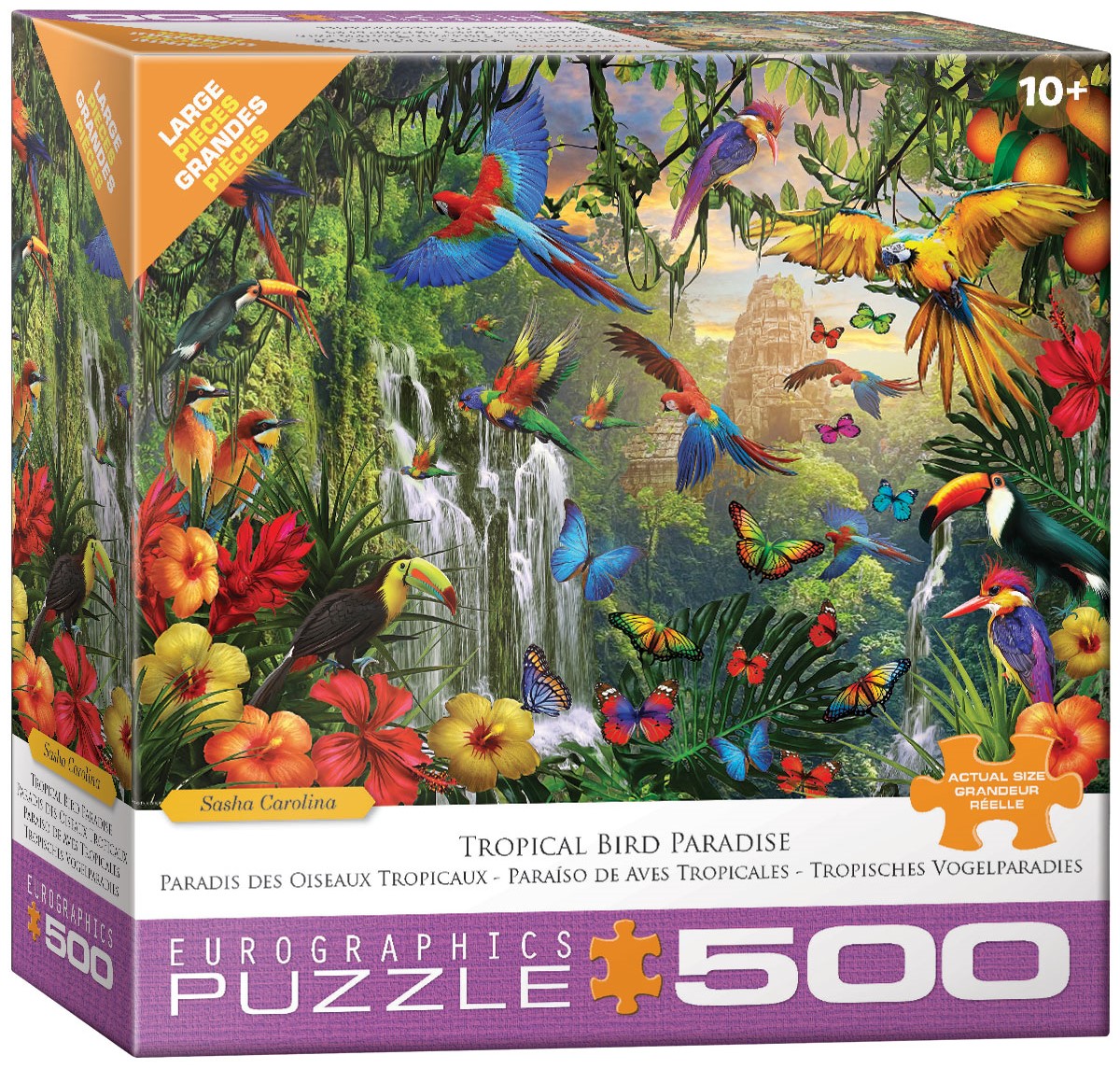 Tropical Bird Paradise Puzzle at Eurographics