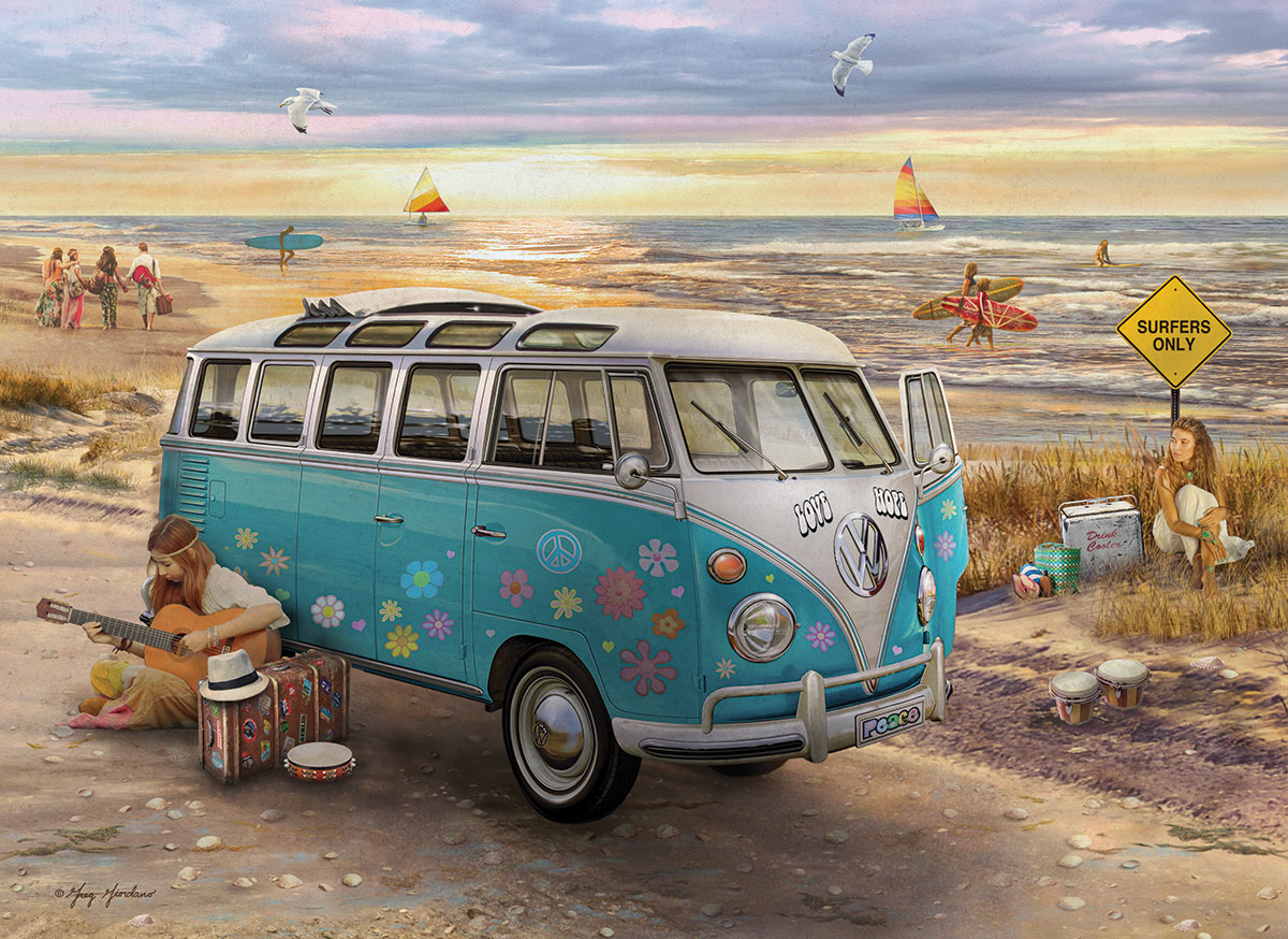 The Love & Hope VW Bus, Posters at Eurographics