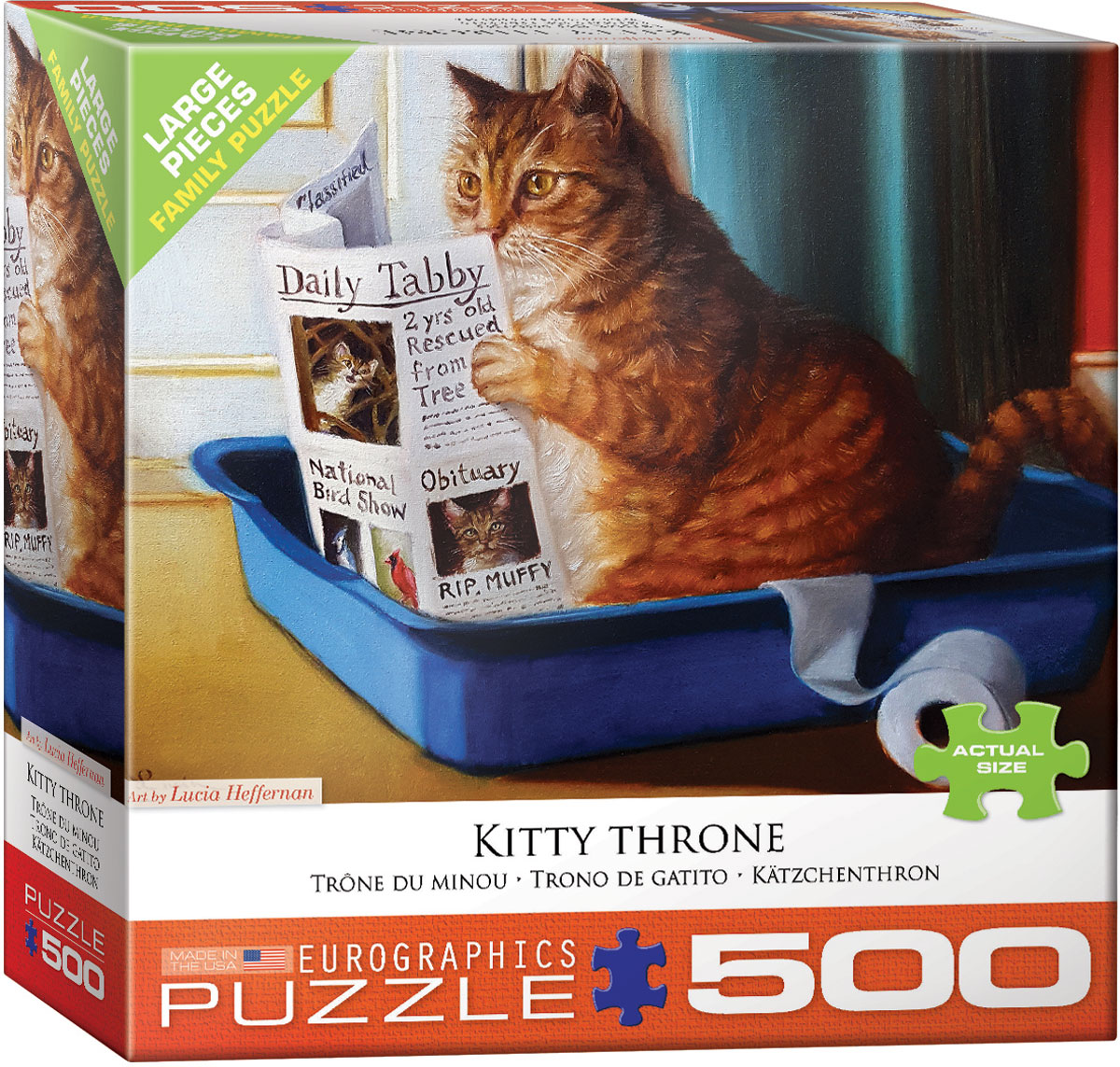 Kitty cat shop jigsaw puzzles