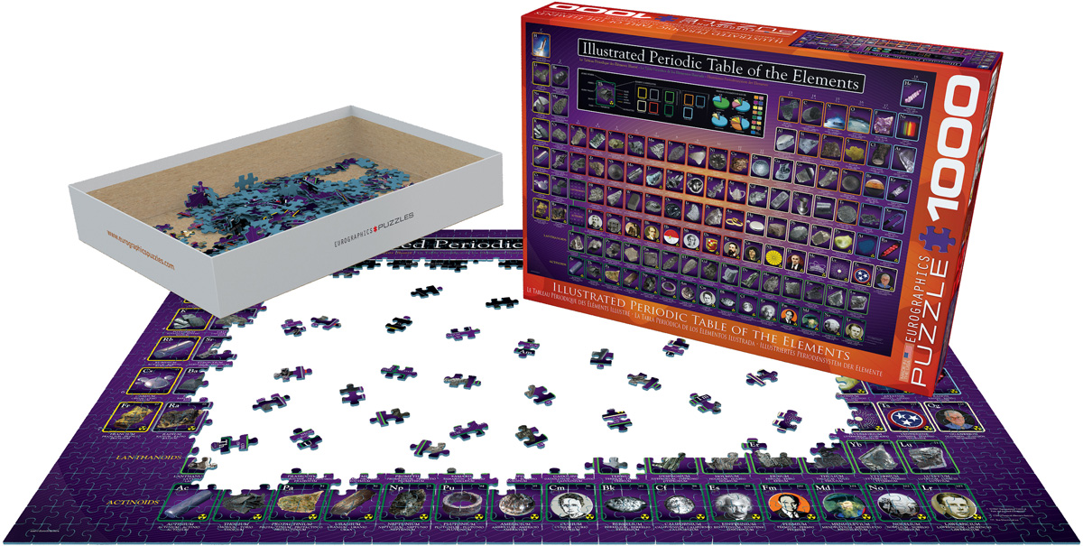 Eurographics The Periodic Table of the Elements - 1000 Piece Puzzle