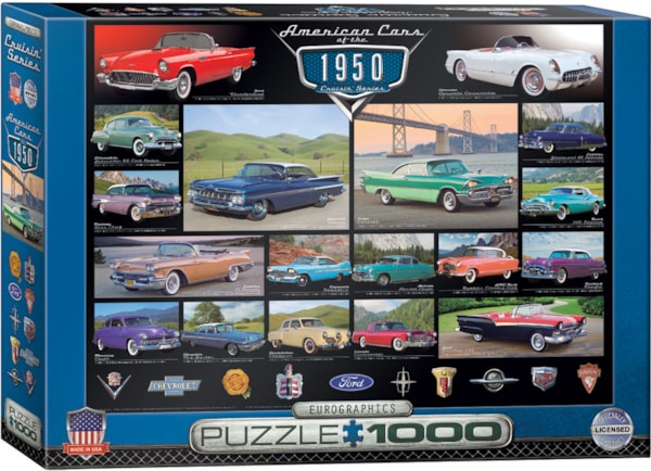 Cruisin' Classics 1950s Jigsaw Puzzles at Eurographics
