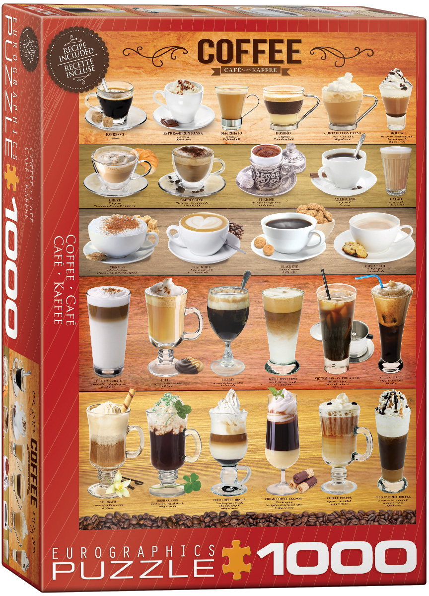 Coffee Collage Jigsaw Puzzles at Eurographics