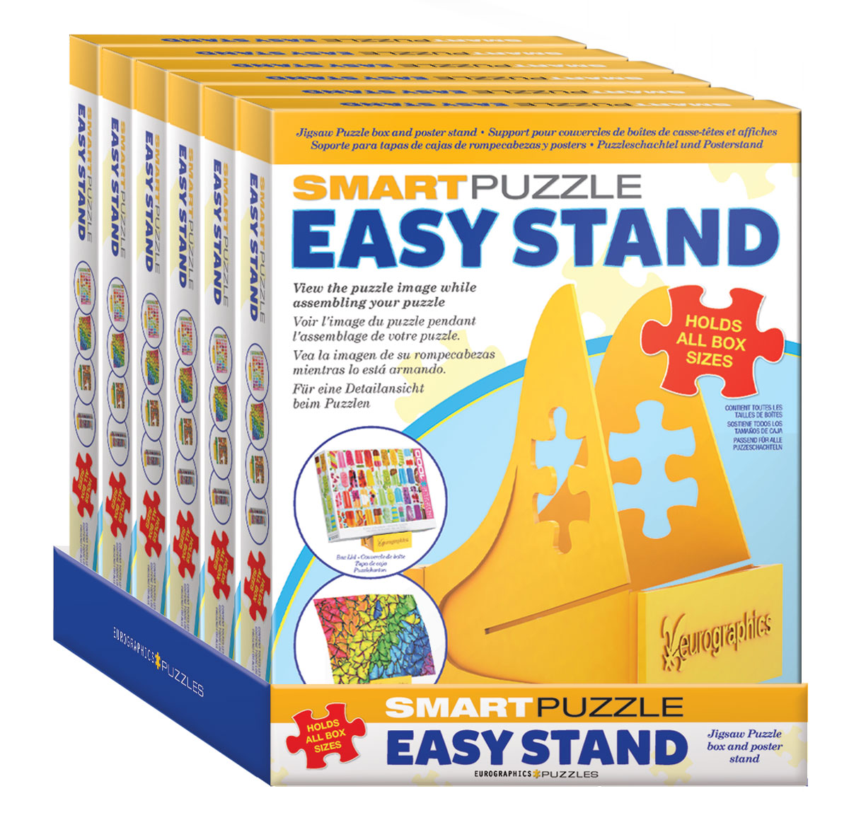 Eurographics Inc. SmartPuzzle Sort & Store 6-Piece Jigsaw Puzzle Tray Set