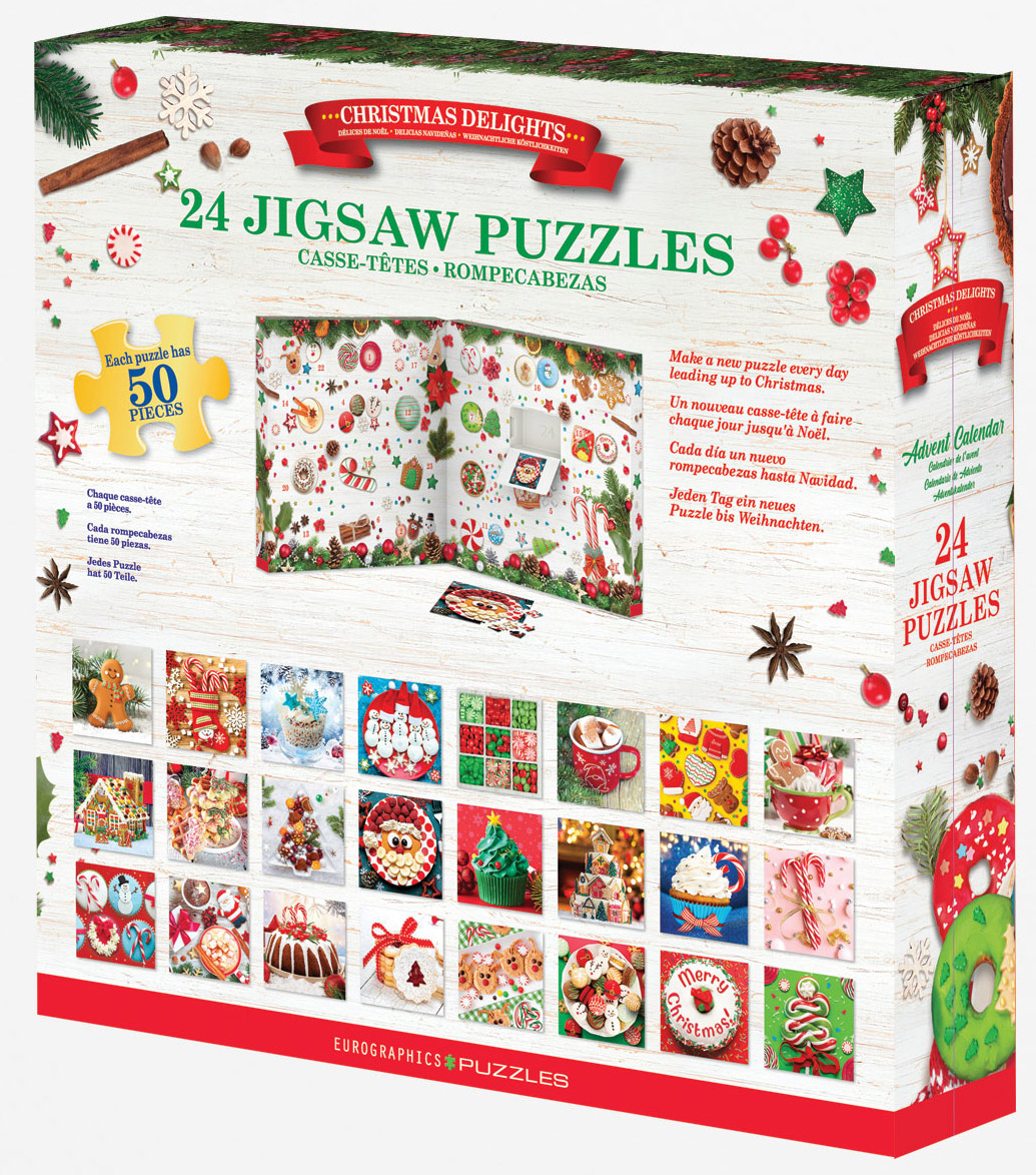 Advent Calendar Christmas Desserts puzzles at Eurographics Advent Calendar Christmas Desserts puzzles at Eurographics
