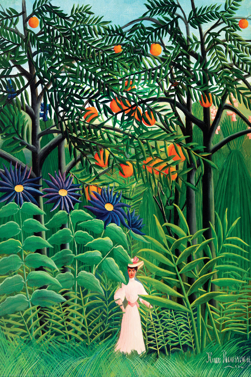 Woman in an Exotic Forest poster at Eurographics