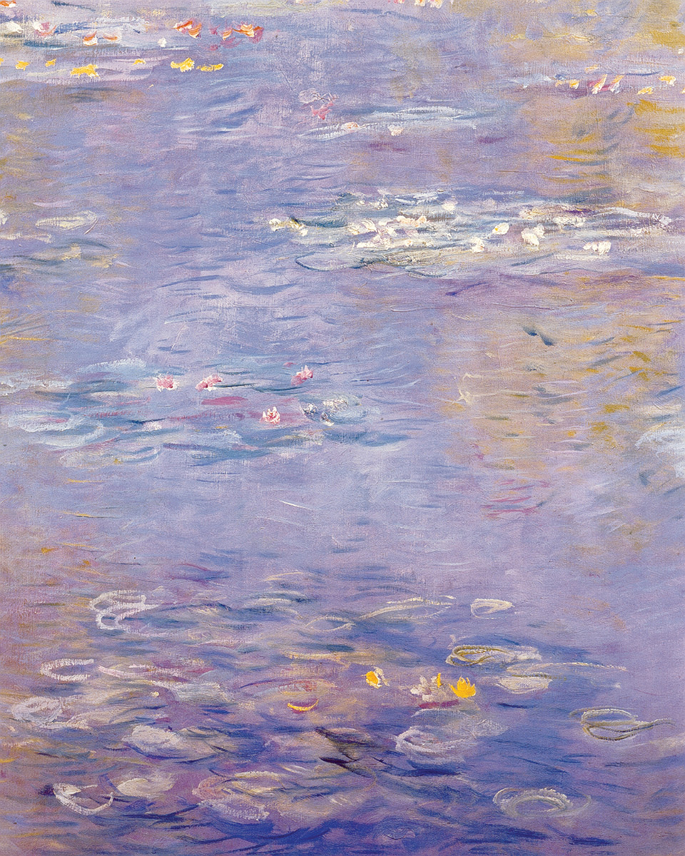 Waterlilies (mauve), Art Print by Claude Monet at Eurographics