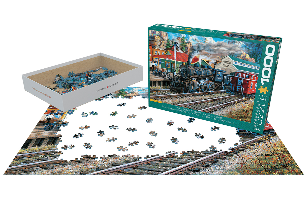 The Old Depot Station, Jigsaw Puzzle at Eurographics