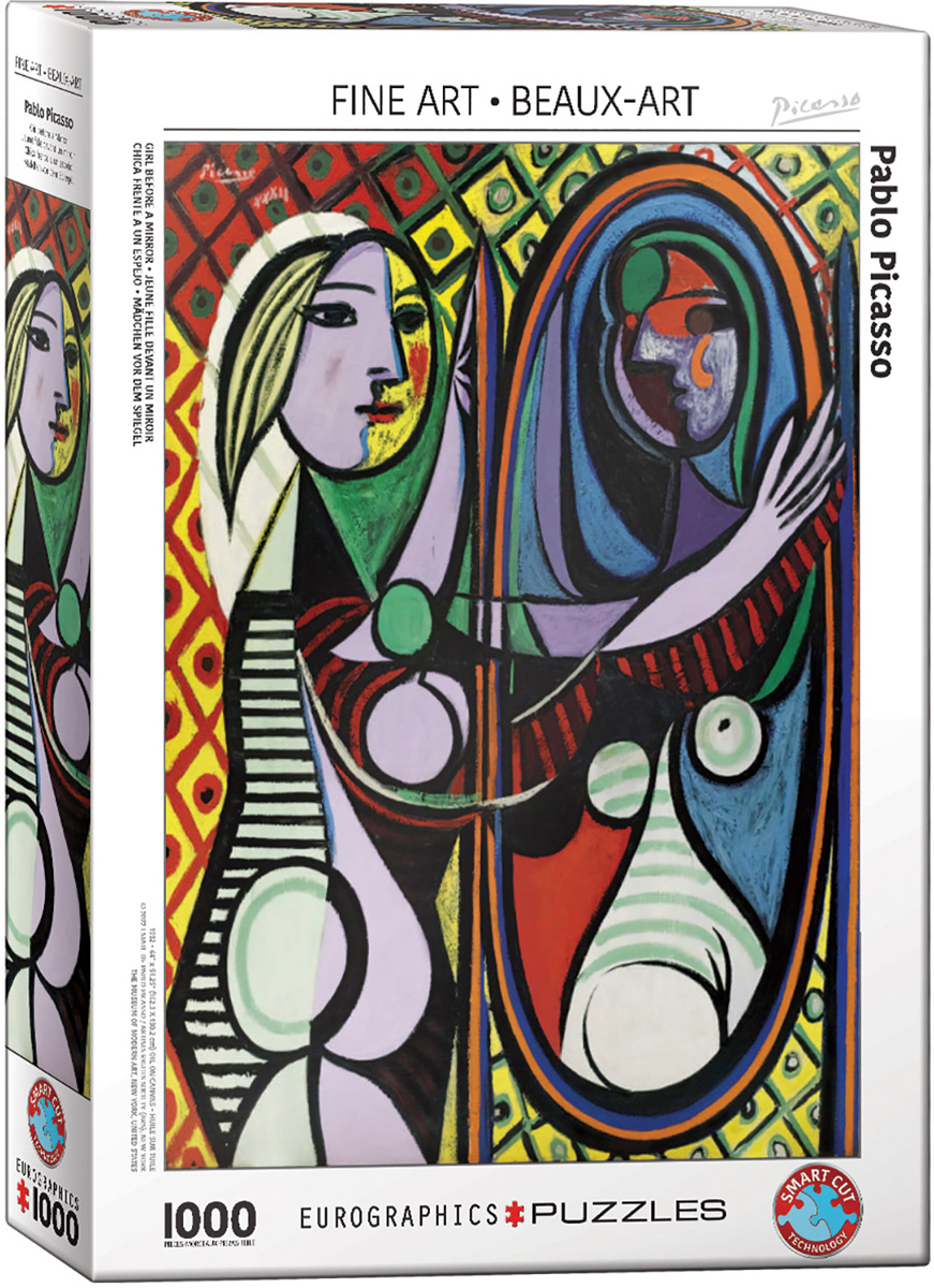 Girl Before a mirror, Jigsaw Puzzle at Eurographics
