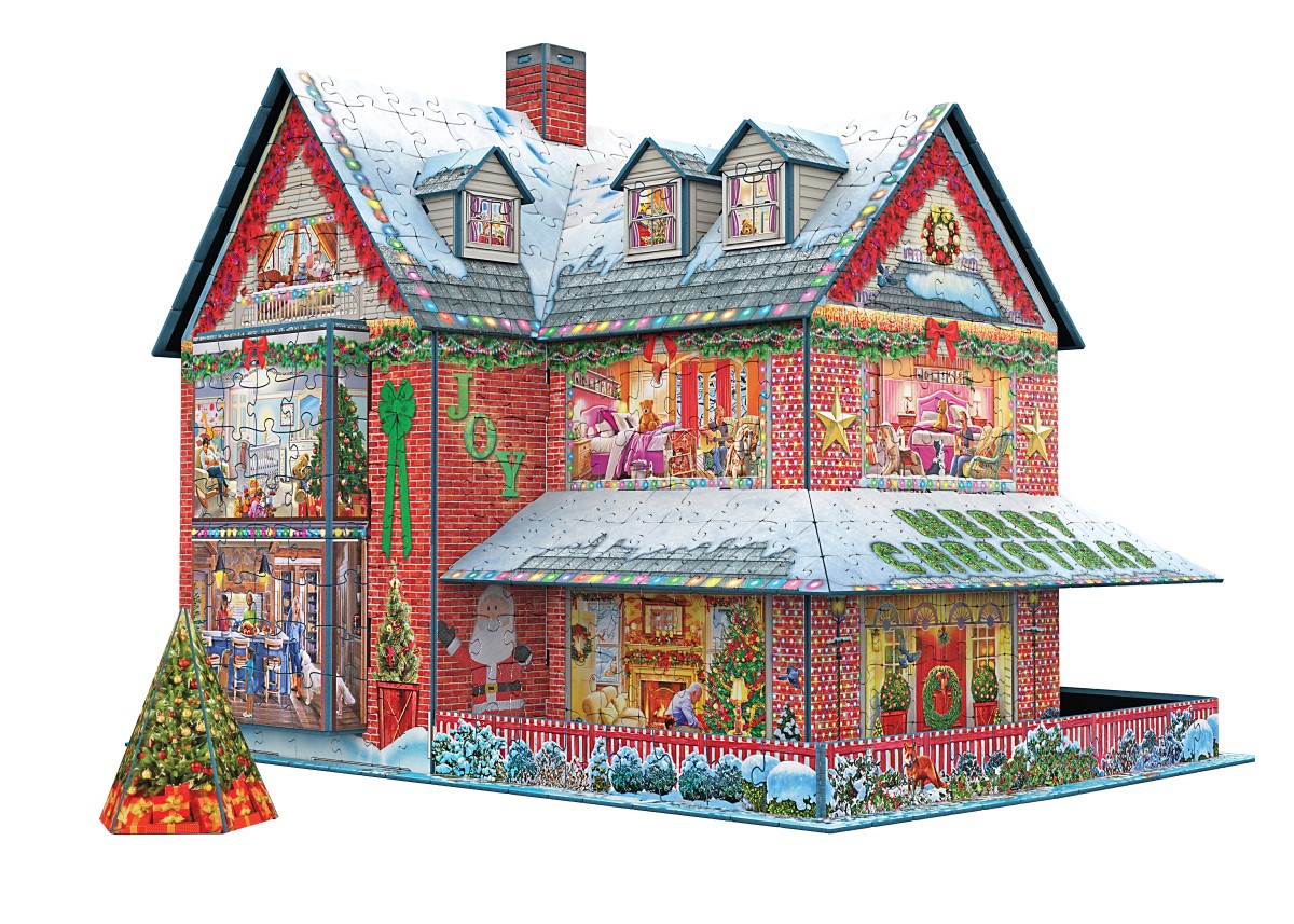 New 3D Christmas House Puzzle at Eurographics