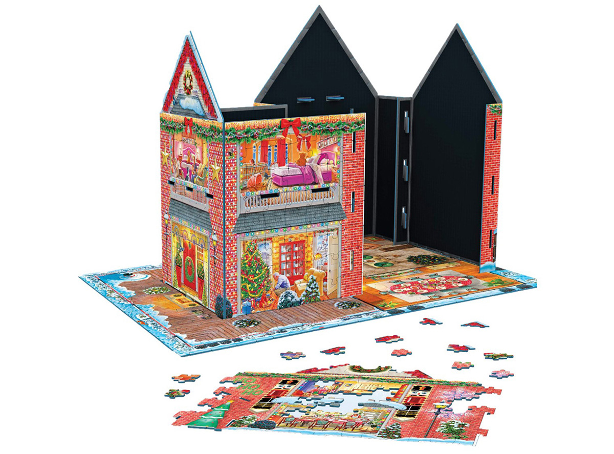 Christmas House 3D Puzzle at Eurographics