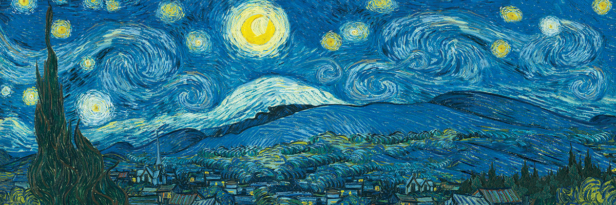 Eurographics Panoramic 1000ピースパズル新品未開封 Starry Night Panorama(Expanded from original)at Eurographics