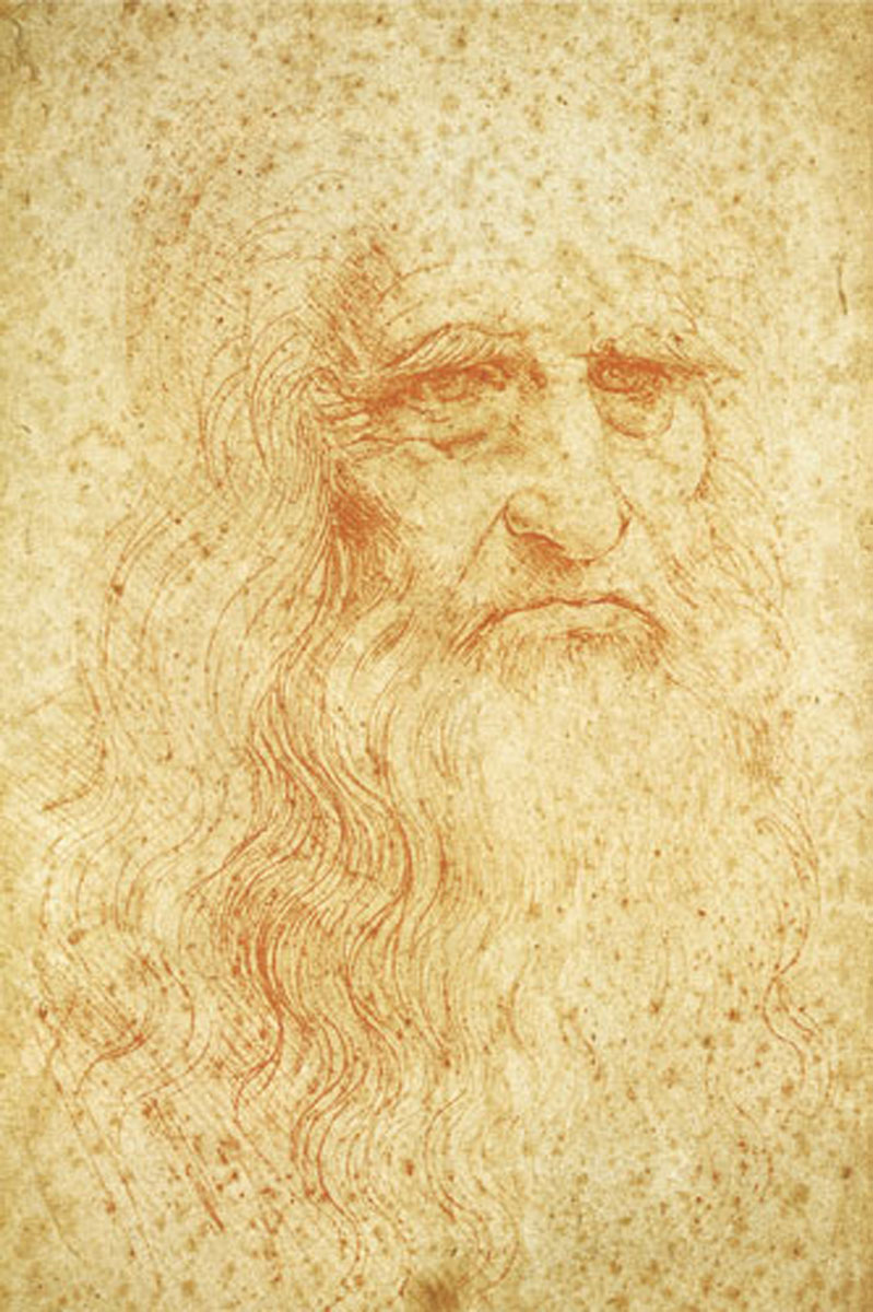 Autoritratto, Canvas by Leonardo Da Vinci