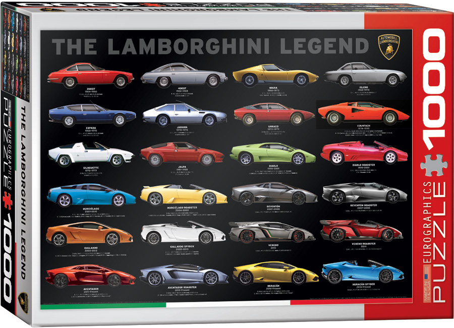 ESPO LARROUSSE RAMBORGHINI ジグソーパズル The Lamborghini Legend Puzzles at Eurographics