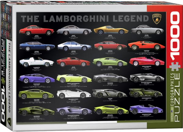 The Lamborghini Legend Puzzles at Eurographics