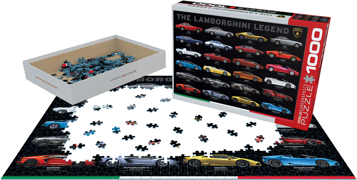 Puzzle EuroGraphics Lamborghini Legend - 1000 Piezas Para Expertos