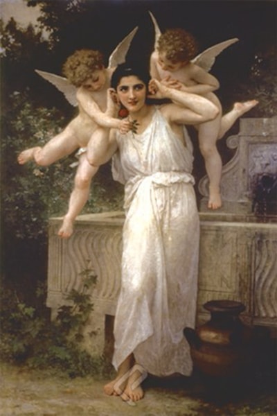 L'Innocence, Canvas by William Adolphe Bouguereau