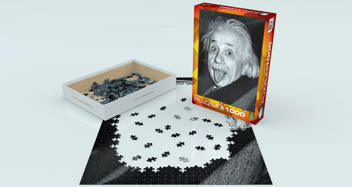 Get Stacked Paint and Puzzle Kit - Einstein