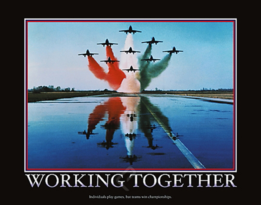 Working Together (patriotic) At Eurographics