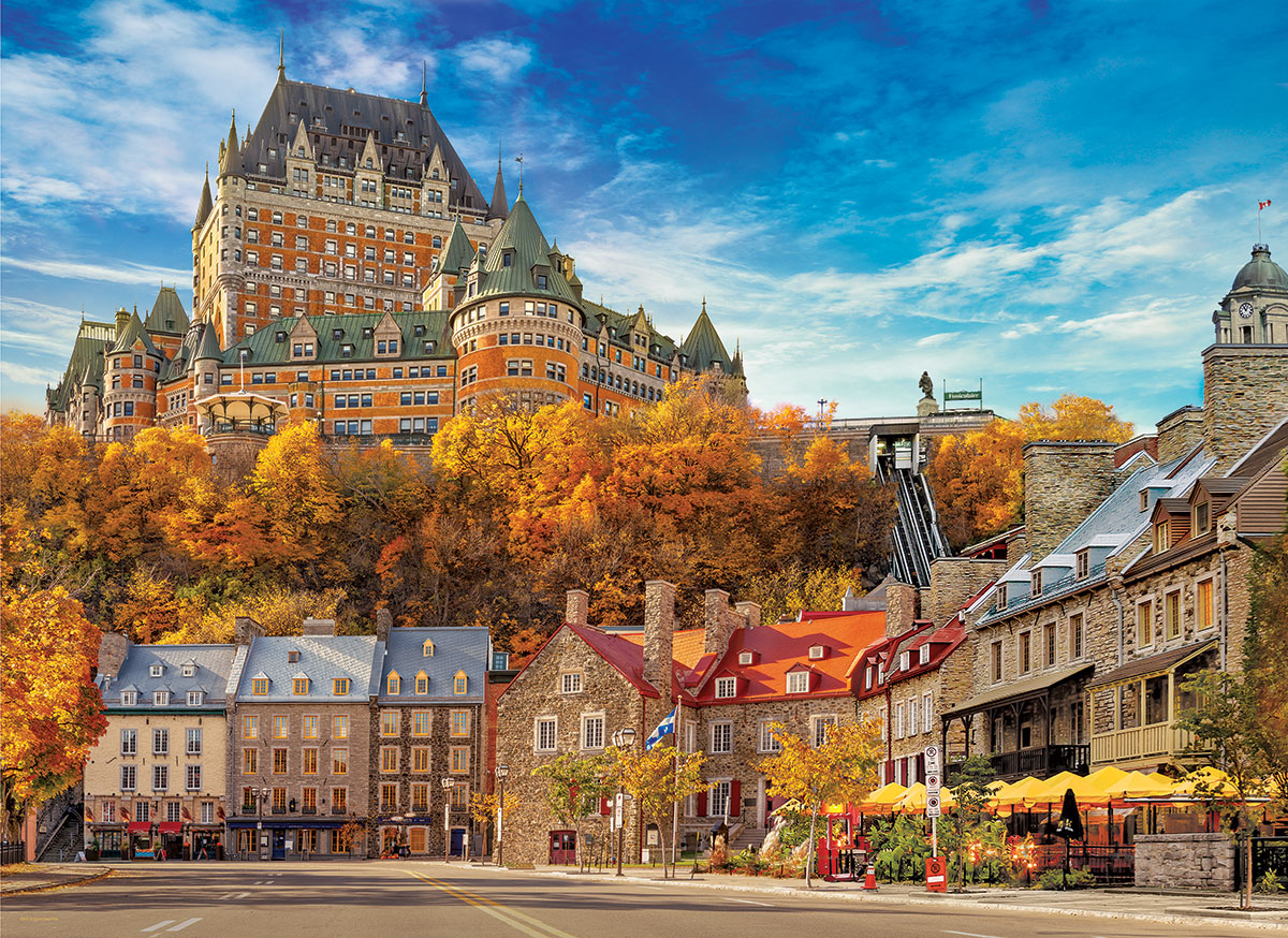 Quartier Petit Champlain, Quebec, Puzzles at Eurographics