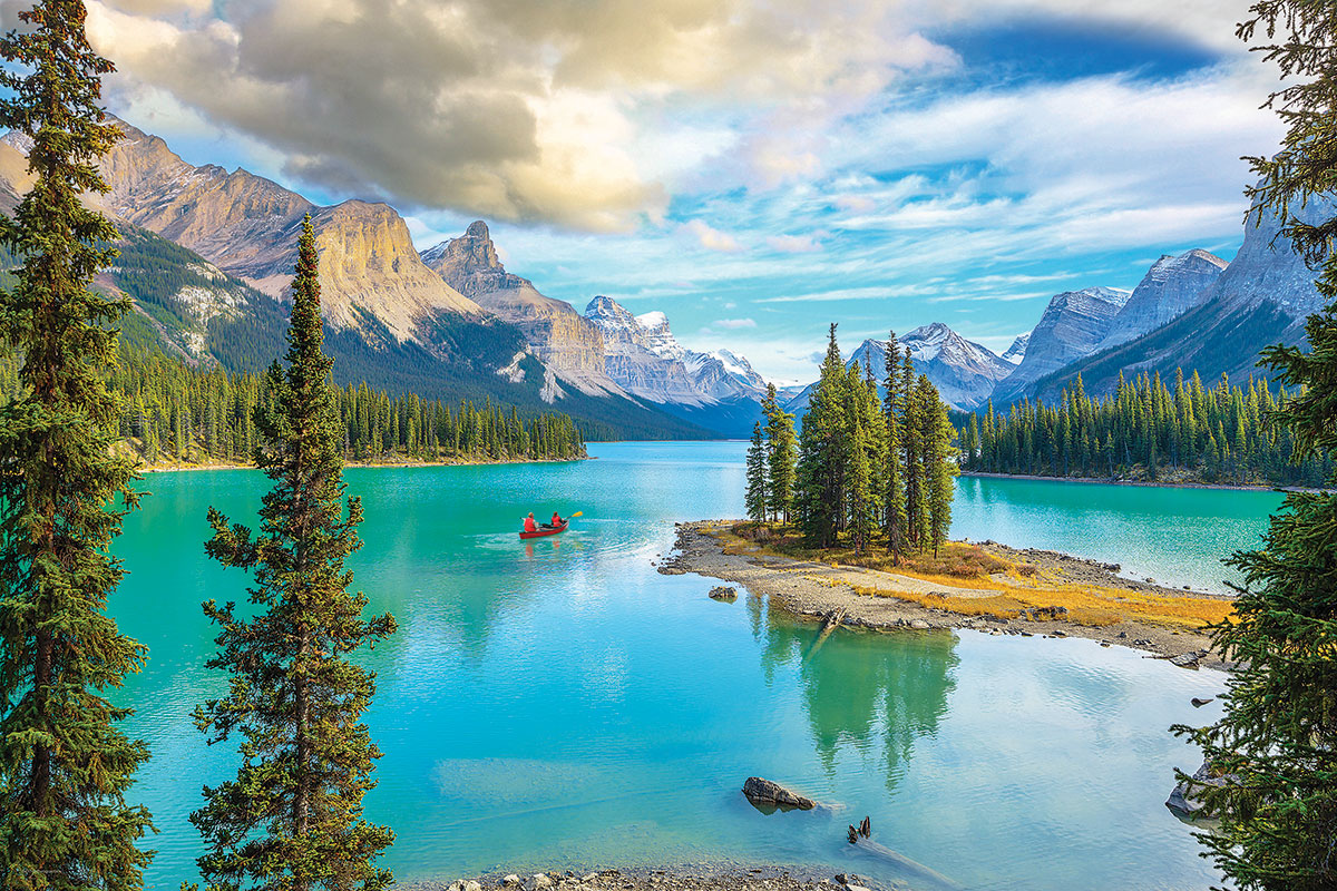 Maligne Lake, Alberta at Eurographics