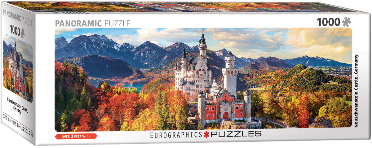 Neuschwanstein Castle in autumn