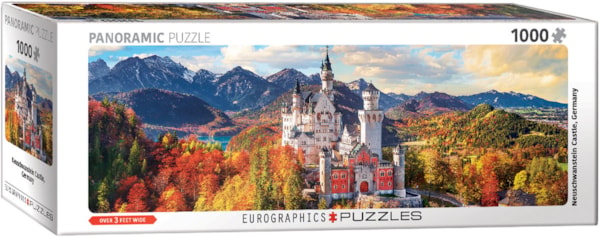 Neuschwanstein Castle in autumn